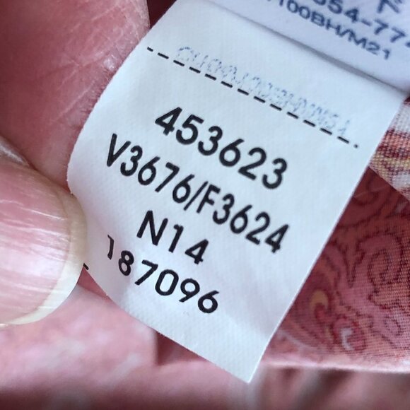 LANDS' END Paisley Shirt - Picture 11 of 12